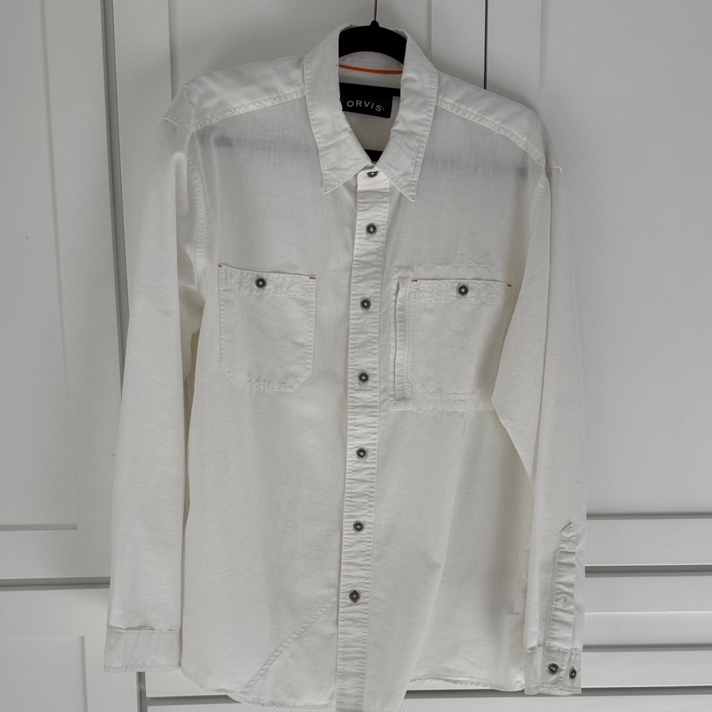 Orvis Ivory Long-Sleeve Shirt
